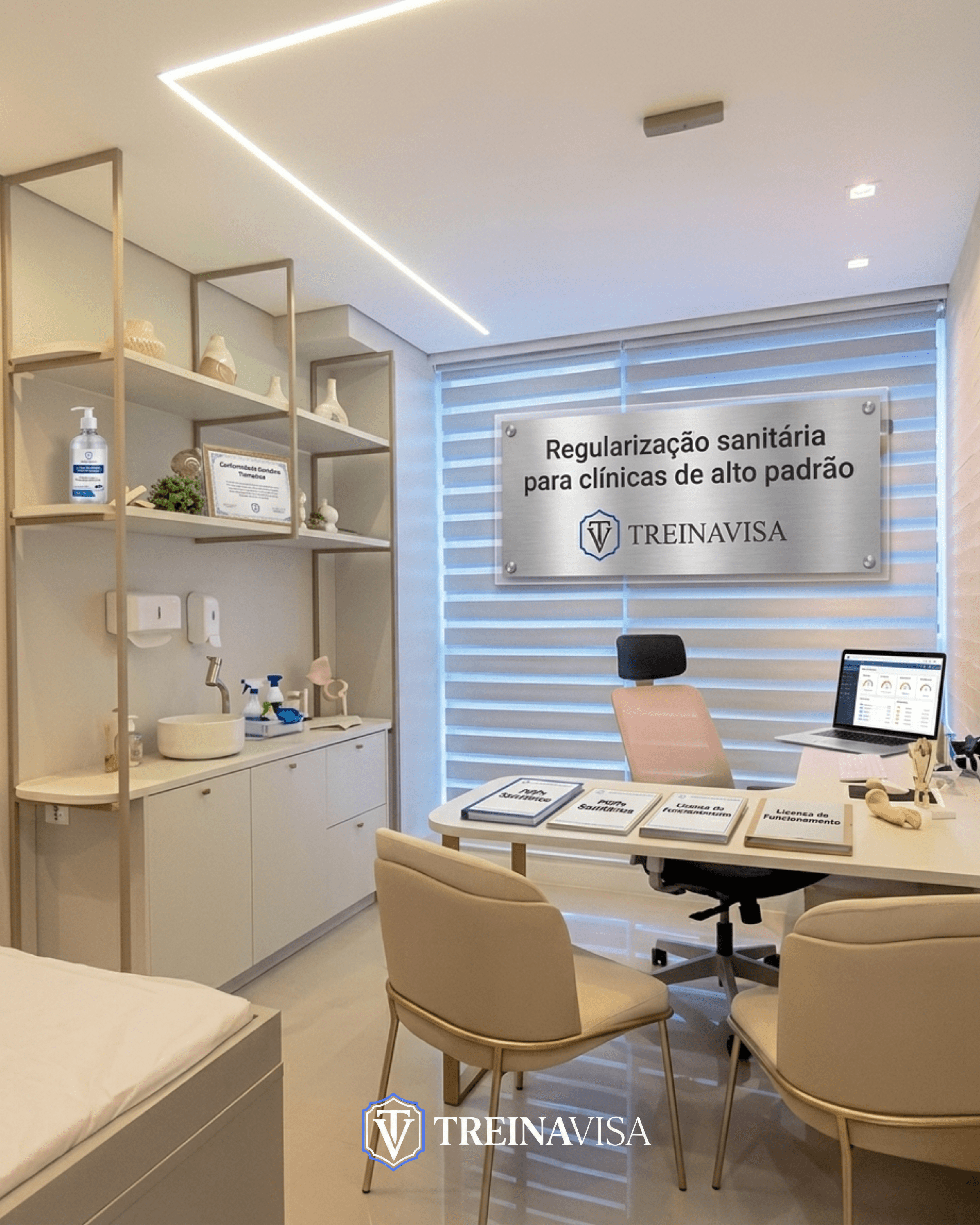 Regularização Sanitária para clínicas de alto padrão